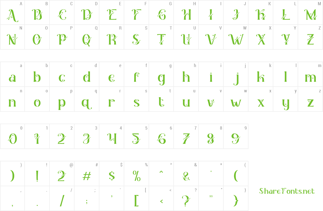 Font Spark Jingle preview